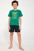 Piżama Cornette Young Boy 790/125 Crocodiles kr/r 134-164